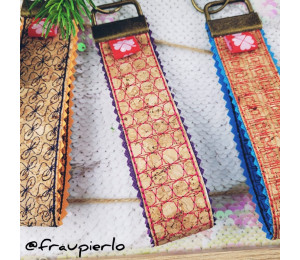 ADVENTSKALENDER 12. Dezember - Stickserie ITH - Schlüsselbänder Quilt Motive ITH